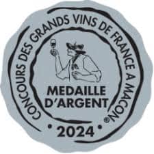 Médaille argent concours grand vin Macon